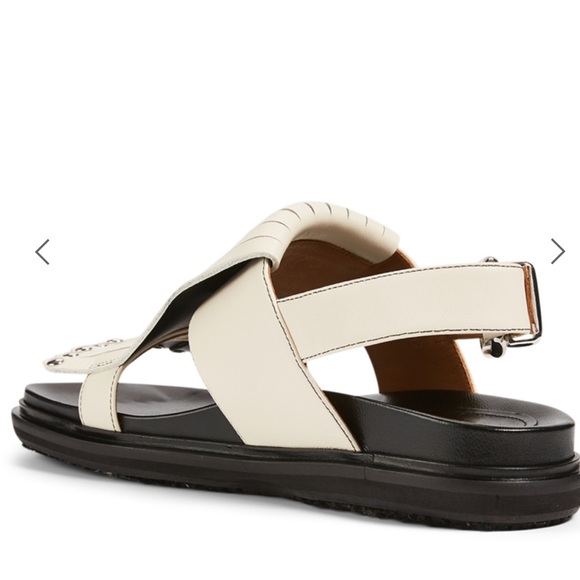 MARNI Slingback Fringe Sandals - Picture 4 of 7